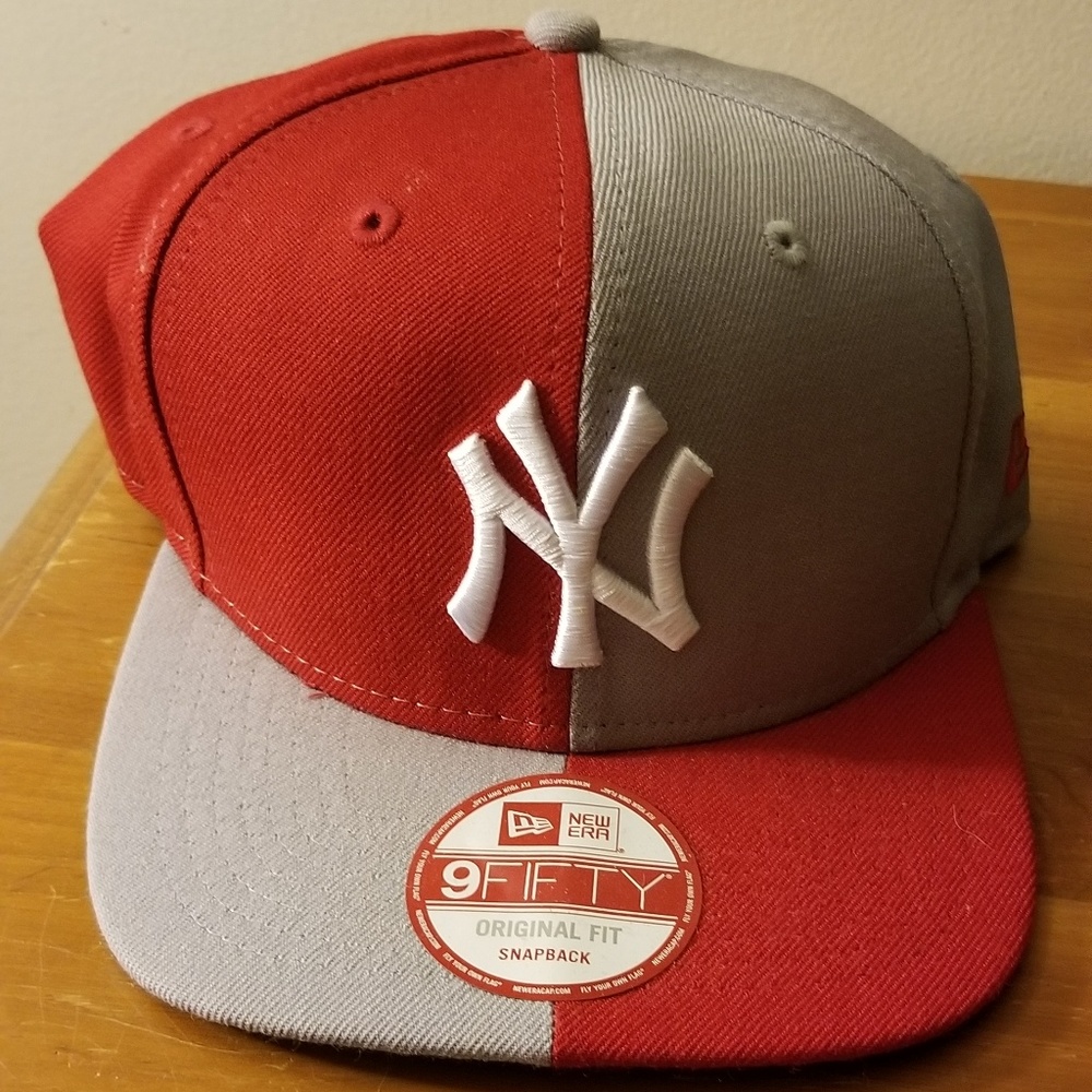 New Era 59Fifty New York Yankees Red/Gray Snapback